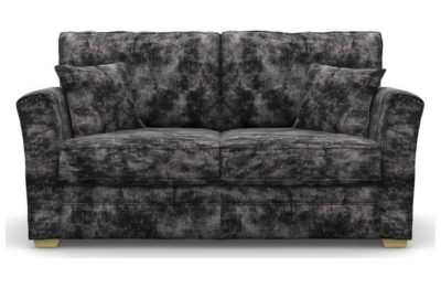 Heart of House Malton 2 Seat Shimmer Fabric Sofa Bed - Grey